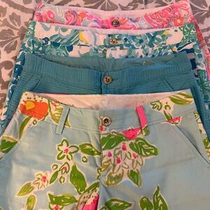 Lot of 4 Lilly Pulitzer Shorts